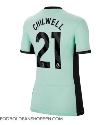 Chelsea Ben Chilwell #21 Tredjetrøje Dame 2023-24 Kortærmet